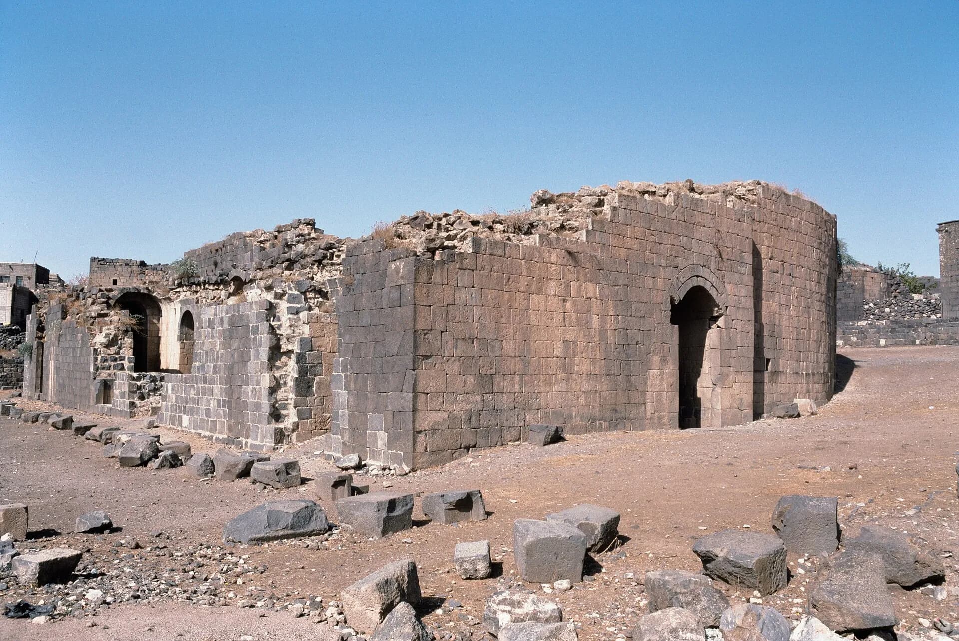 Theater, Shahba (شهبا), Syria - Shahba - PHBZ024 2016 1200 - Dumbarton Oaks